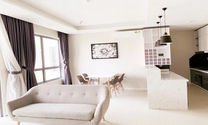 Two Bedrooms Apartment For Rent in Brilliant Tower Diamond Island District 2 HCMC 90sqm 1,200 USD/month