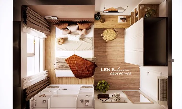 Simple But Modern Two Bedroom Apartment in Diamond Island District 2 HCMC 90sqm 1,100 USD/month