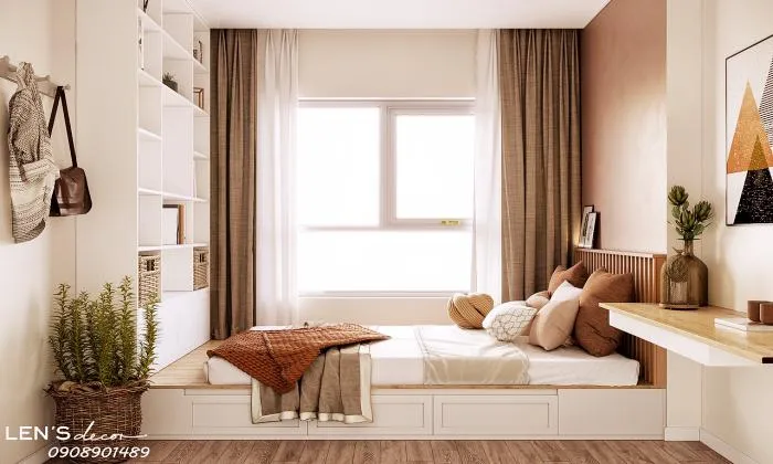 Simple But Modern Two Bedroom Apartment in Diamond Island District 2 HCMC 90sqm 1,100 USD/month