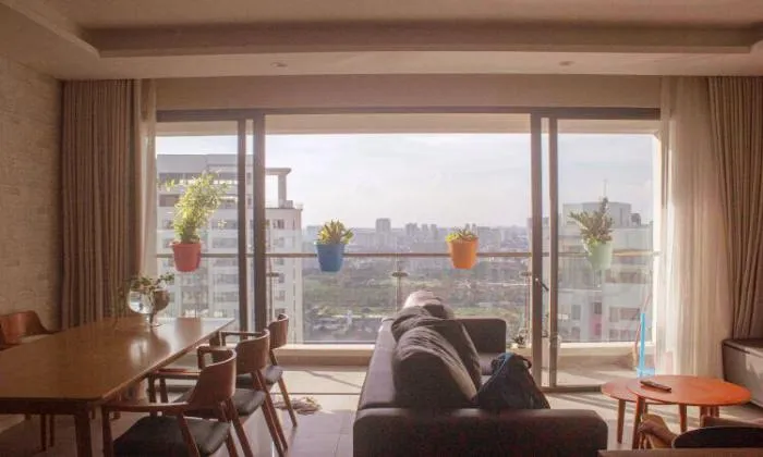 High Floor River View Two Bedroom Apartment For Rent in Diamond island District 2 HCMC 90sqm 900 USD/month