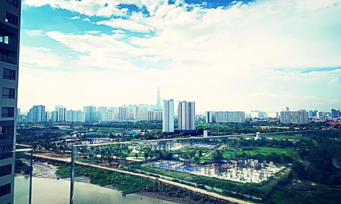 Panorama View Of Two Bedroom Apartment in Diamond Island In District 2 HCMC 90sqm 1,100 USD/month