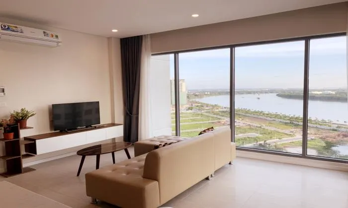 Panorama View Of Two Bedroom Apartment in Diamond Island In District 2 HCMC 90sqm 1,100 USD/month