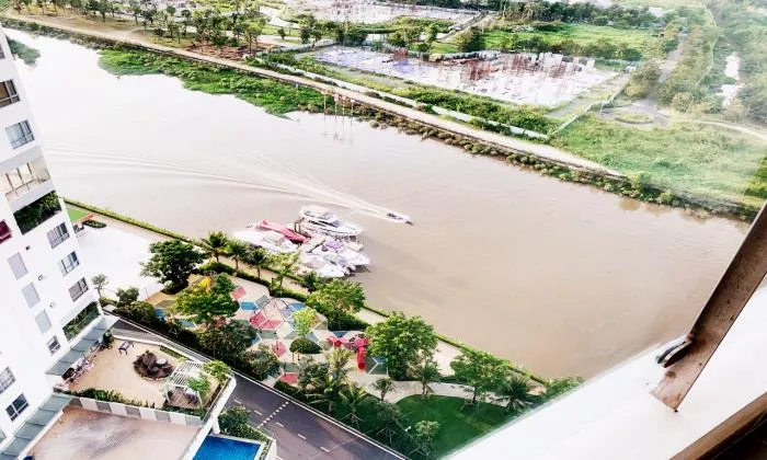Panorama View Of Two Bedroom Apartment in Diamond Island In District 2 HCMC 90sqm 1,100 USD/month