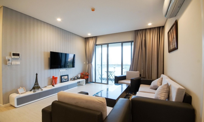 Two Bedroom Apartment For Rent in Canary Tower Diamond Island District 2 HCMC