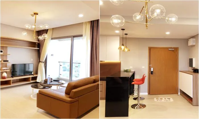 Beautiful Furnished Two Bedroom Apartment For Lease in Diamond Island District 2 HCMC 84sqm 800 USD/month