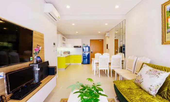 Charming One Bedroom Apartment in Canary Diamond Island District 2 HCMC 50sqm 700 USD/month