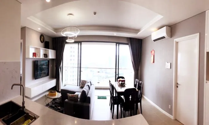 Open View Two Bedroom Apartment For Rent in Diamond Island District 2 HCMC 87sqm 1,200 USD/month