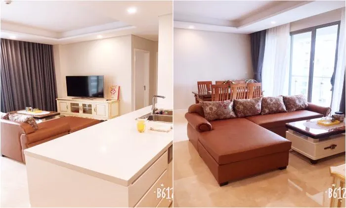 High Floor Two Bedroom Diamond Island Apartment For Rent in District 2 HCMC 88sqm 1,300 USD/month
