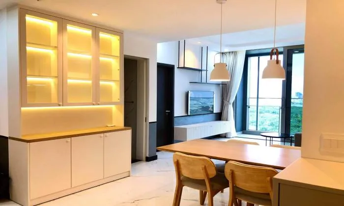 Nice One Bedroom Apartment For Rent in Linden Empire City Thu Thiem HCMC 63sqm 1,000 USD/month