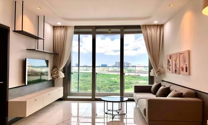 Nice One Bedroom Apartment For Rent in Linden Empire City Thu Thiem HCMC 63sqm 1,000 USD/month