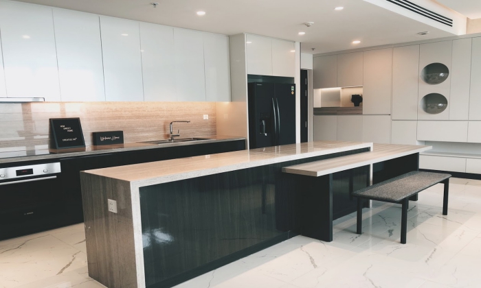 Western Design Three Bedroom Empire City Apartment Thu Thiem
