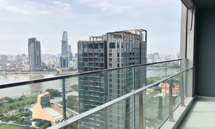 Western Design Three Bedroom Empire City Apartment Thu Thiem 127sqm 2,600 USD/month
