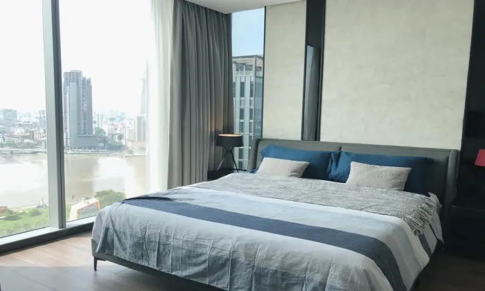 Western Design Three Bedroom Empire City Apartment Thu Thiem 127sqm 2,600 USD/month