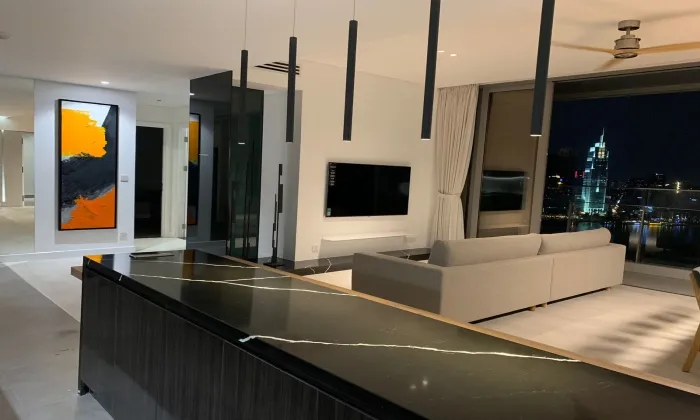 Spacious And Amazing View Three Bedroom Apartment in Empire City District 2 HCMC 146sqm 3,000 USD/month