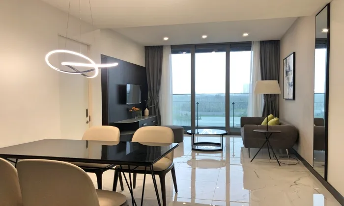 New Furniture One Bedroom Apartment Empire City For Rent in District 2 HCM City 62sqm 900 USD/month