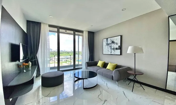 New Furniture One Bedroom Apartment Empire City For Rent in District 2 HCM City 62sqm 900 USD/month