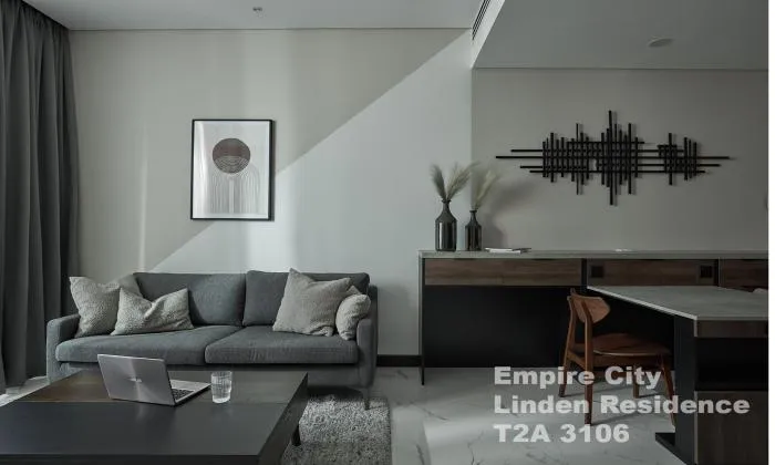 Perfect View One Bedroom Apartment For Rent in Empire City District 2 HCMC 64sqm 1,200 USD/month