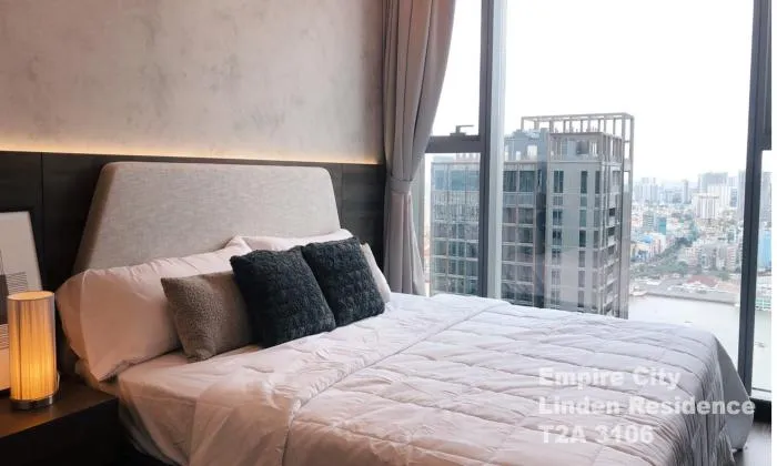 Perfect View One Bedroom Apartment For Rent in Empire City District 2 HCMC 64sqm 1,200 USD/month