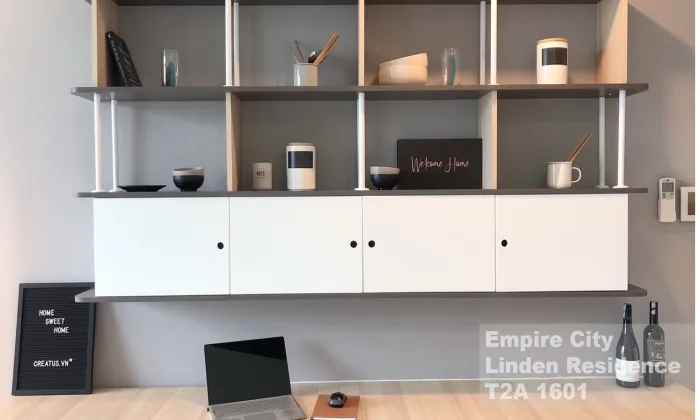 Brilliant View One Bedroom Apartment in Linden Empire City District 2 Ho Chi Minh City 64sqm 1,000 USD/month