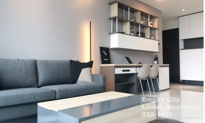 Brilliant View One Bedroom Apartment in Linden Empire City District 2 Ho Chi Minh City 64sqm 1,000 USD/month