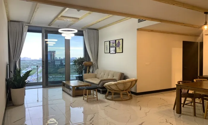 Cozy Design Two Bedroom Apartment For Rent in Linden Empire City District 2 HCMC 94sqm 1,300 USD/month