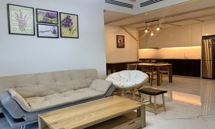 Cozy Design Two Bedroom Apartment For Rent in Linden Empire City District 2 HCMC 94sqm 1,300 USD/month