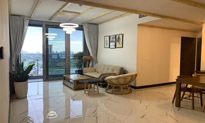 Cozy Design Two Bedroom Apartment For Rent in Linden Empire City District 2 HCMC 94sqm 1,300 USD/month