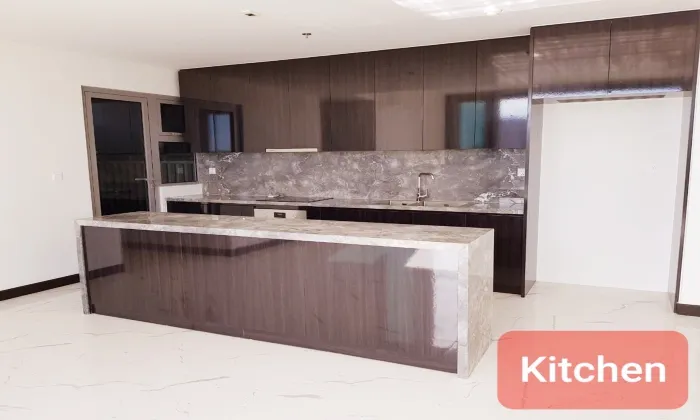 Unfurnished Three Bedroom Apartment For Rent in Empire City Thu Thiem District 2 HCMC 127sqm 2,000 USD/month