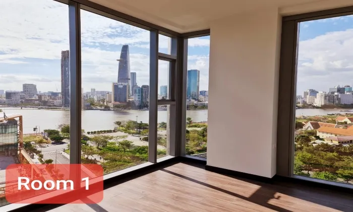 Unfurnished Three Bedroom Apartment For Rent in Empire City Thu Thiem District 2 HCMC 127sqm 2,000 USD/month