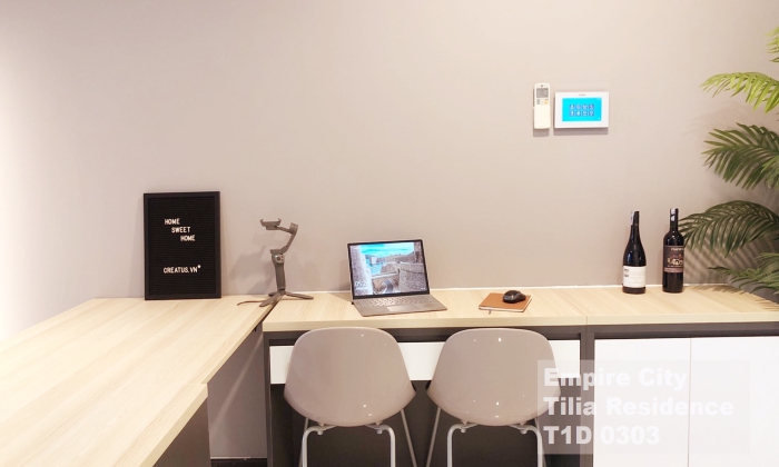 Furnished One Bedroom in Tilia Empire City Apartment For Rent District 2 HCMC
