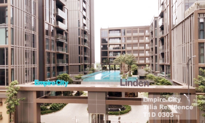Furnished One Bedroom in Tilia Empire City Apartment For Rent District 2 HCMC