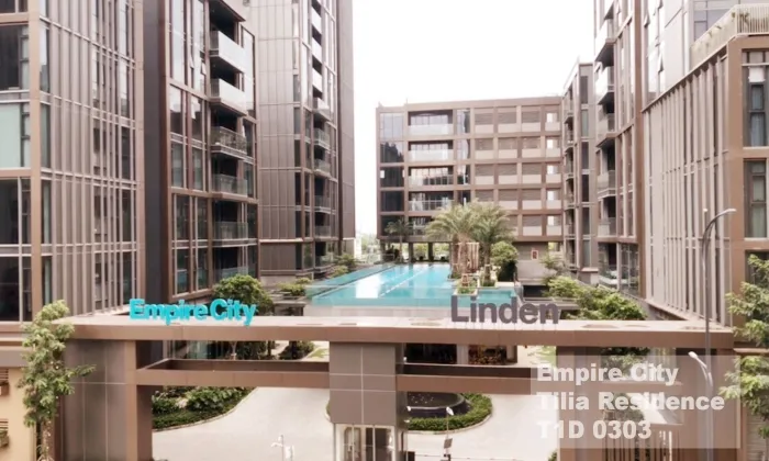 Furnished One Bedroom in Tilia Empire City Apartment For Rent District 2 HCMC 63sqm 1,050 USD/month
