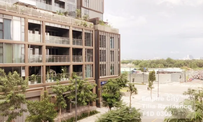 Furnished One Bedroom in Tilia Empire City Apartment For Rent District 2 HCMC 63sqm 1,050 USD/month