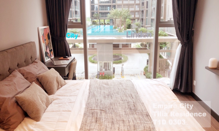 Furnished One Bedroom in Tilia Empire City Apartment For Rent District 2 HCMC