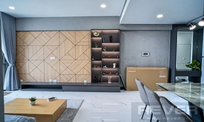 Luxury Design Two Bedroom Apartment For Rent in Empire City District 2 HCMC 94sqm 1,400 USD/month