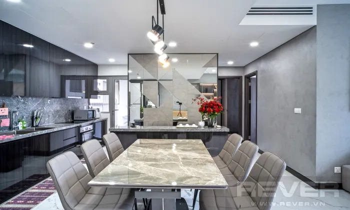 Luxury Design Two Bedroom Apartment For Rent in Empire City District 2 HCMC 94sqm 1,400 USD/month