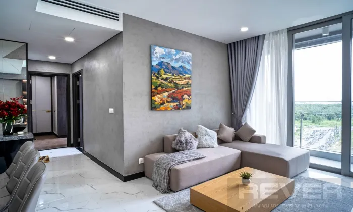 Luxury Design Two Bedroom Apartment For Rent in Empire City District 2 HCMC 94sqm 1,400 USD/month