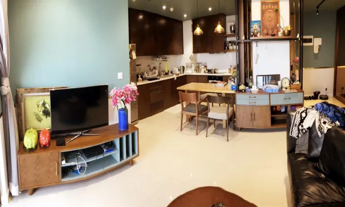 Very Nice High Floor Two Bedroom Estella Heights Apartment For Lease in District 2 HCMC 90sqm 1,800 USD/month