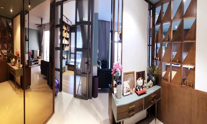 Very Nice High Floor Two Bedroom Estella Heights Apartment For Lease in District 2 HCMC 90sqm 1,800 USD/month