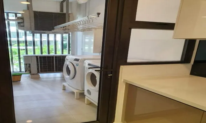 Garden and Pool View Two Bedroom Estella Heights Apartment For Rent District 2 HCMC 104sqm 1,200 USD/month