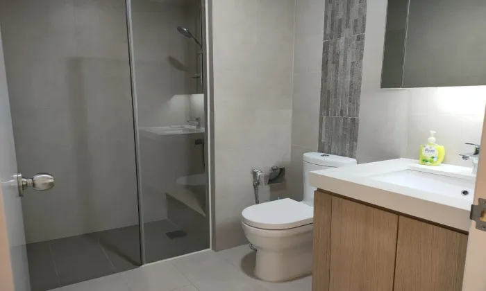 Garden and Pool View Two Bedroom Estella Heights Apartment For Rent District 2 HCMC 104sqm 1,200 USD/month