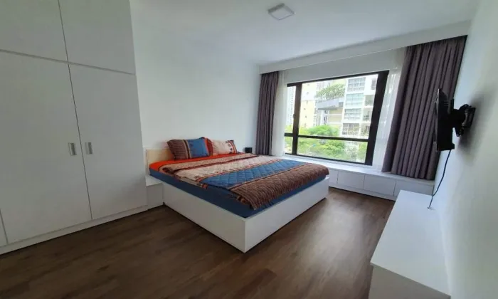 Garden and Pool View Two Bedroom Estella Heights Apartment For Rent District 2 HCMC 104sqm 1,200 USD/month