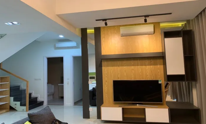 Duplex Three Bedroom Apartment For Rent in Estella Height District 2 HCMC 122sqm 2,100 USD/month