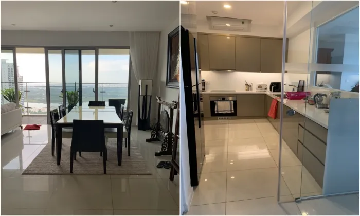 River View Four Bedroom Estella Height Apartment For Rent in District 2 Ho Chi Minh City 179sqm 4,000 USD/month