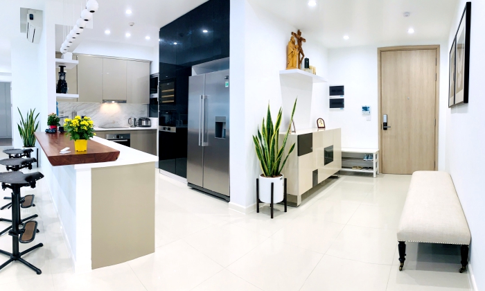 Pool View Fully Furnished Four Bedroom Estella Height Apartment For Rent Thu Duc City