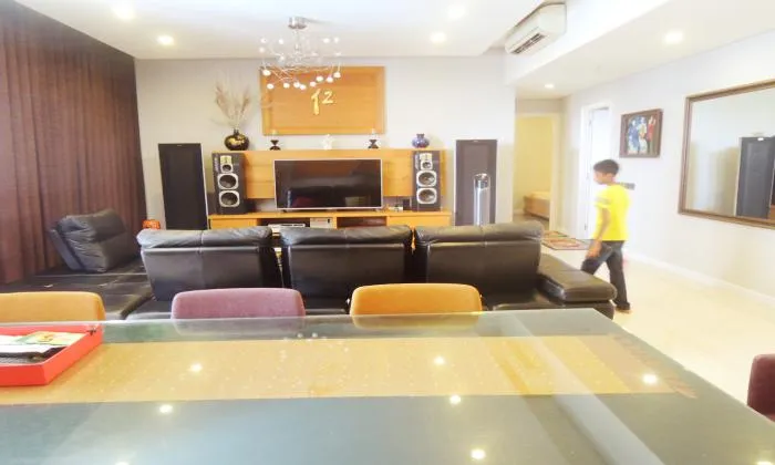Big Size and Nice Interior Three Bedroom Apartment in Estella District 2 HCMC 171sqm 2,300 USD/month