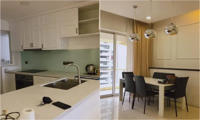 Pool View Three Bedroom Apartment For Rent in The Estella An Phu District 2 HCMC 125sqm 1,300 USD/month