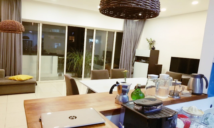 Fully Furnished Three Bedroom Apartment For Rent in Estella An Phu District 2 HCMC