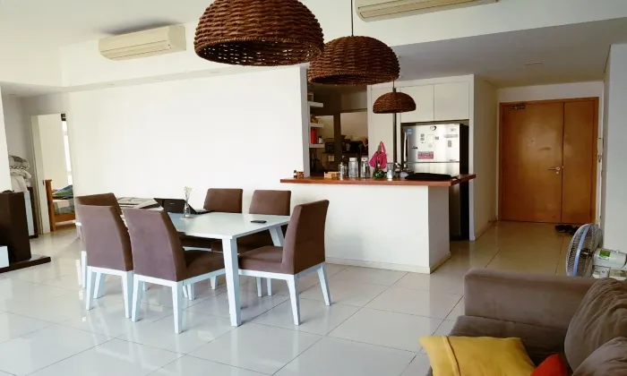 Fully Furnished Three Bedroom Apartment For Rent in Estella An Phu District 2 HCMC 124sqm 1,400 USD/month