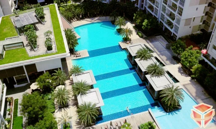 Fully Furnished Three Bedroom Apartment For Rent in Estella An Phu District 2 HCMC 124sqm 1,400 USD/month